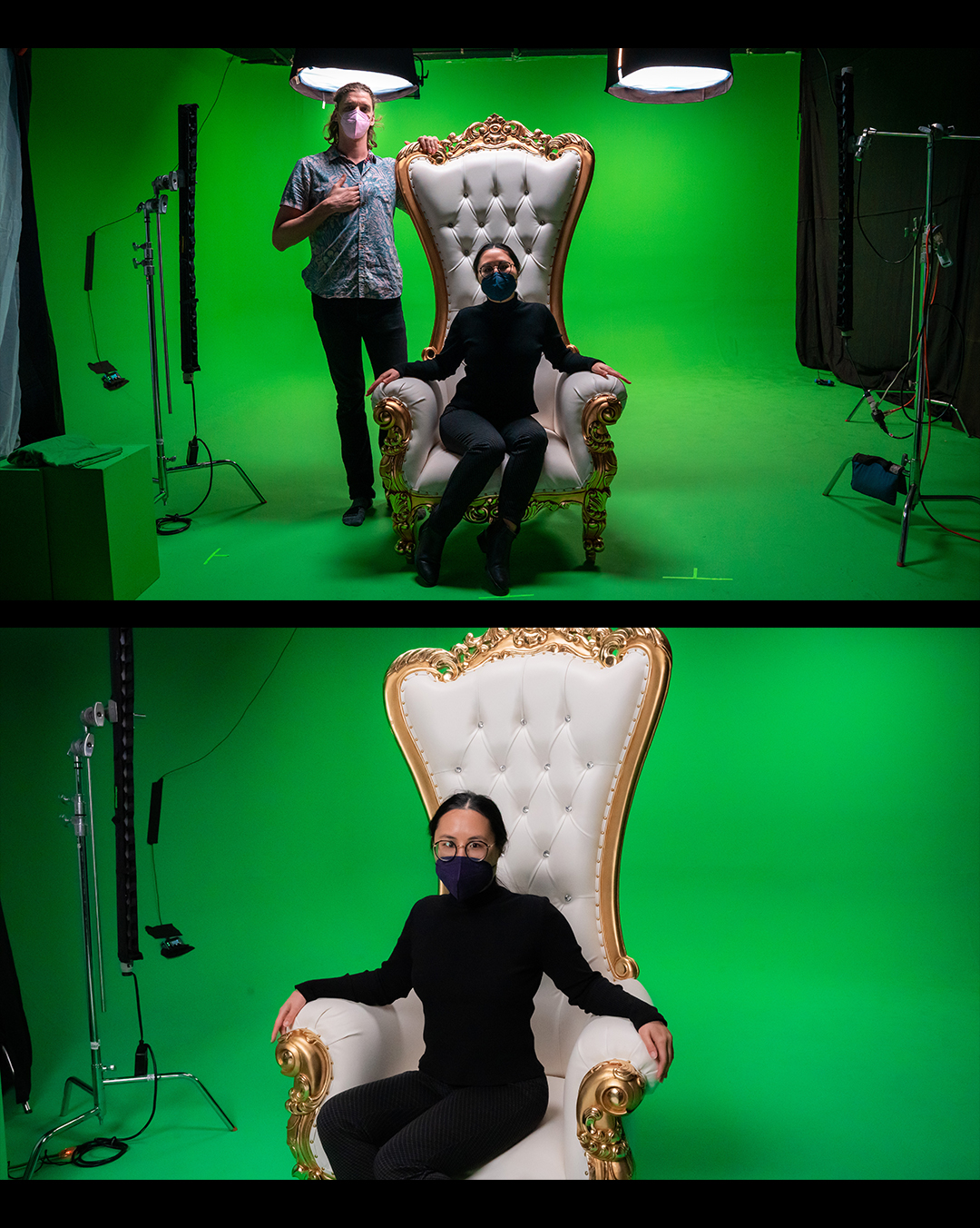 studio shoot greenscreen NYC filmmaker