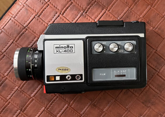 Minolta XL-400 Super 8 Film camera 18FPS