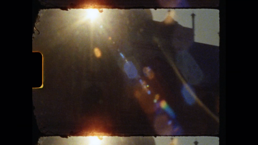 super 8 lens flare example