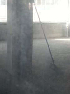 broom dusty grey